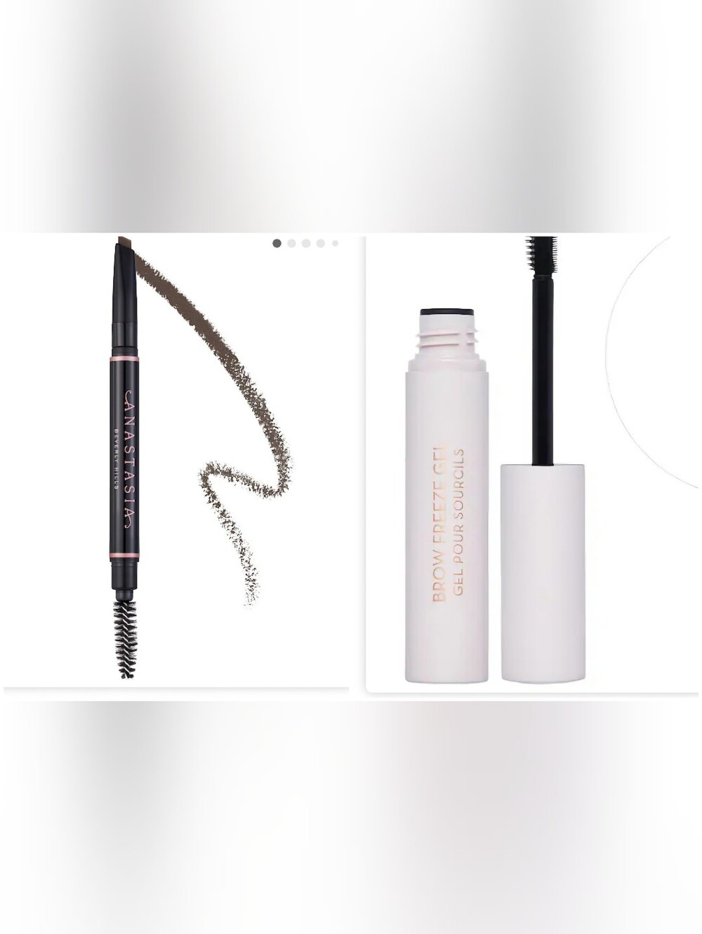 Anastasia Brow Definer Angled Pencil & Setting Brow Freeze Gel